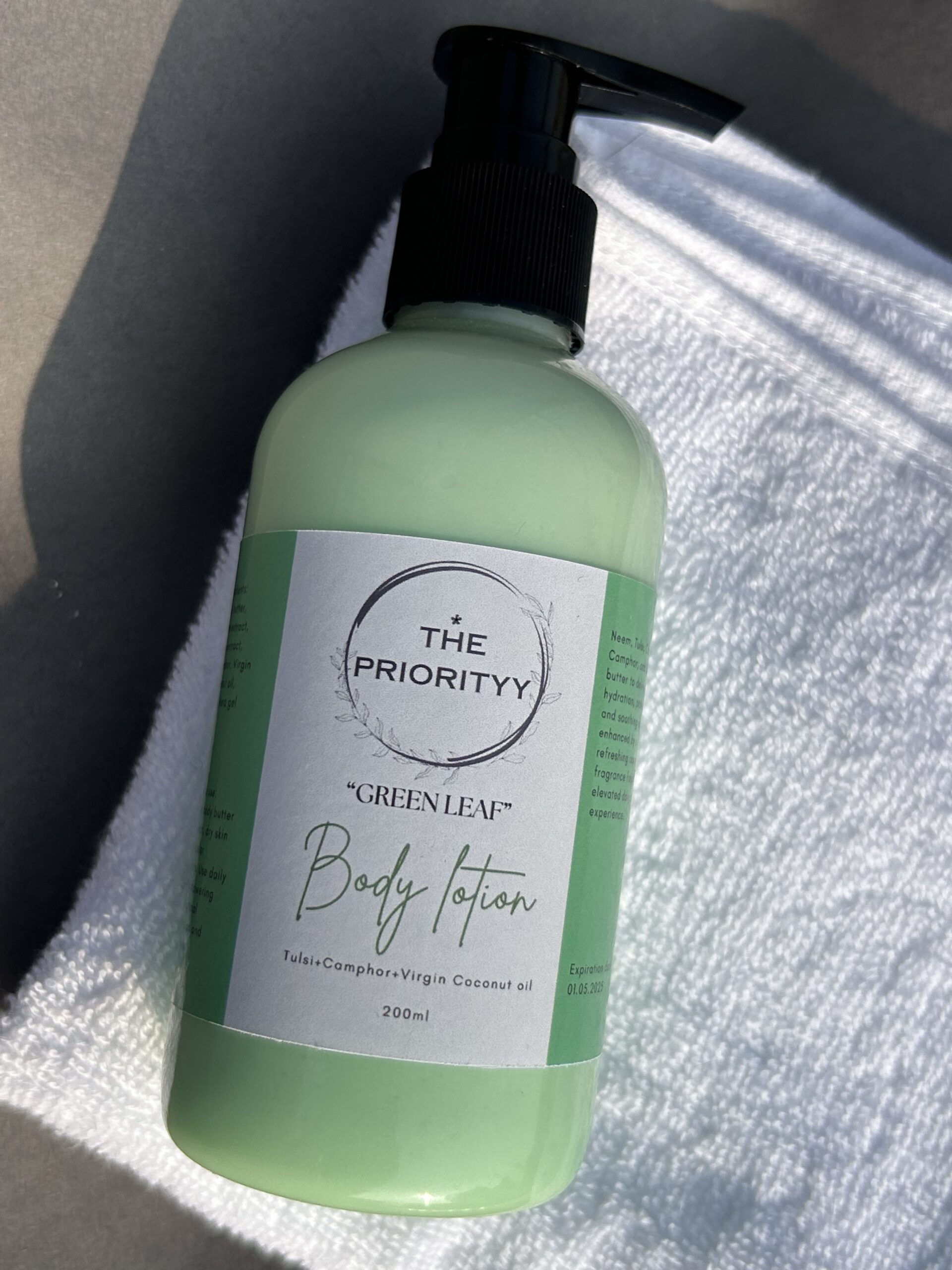 Green Leaf Gel Body Lotion